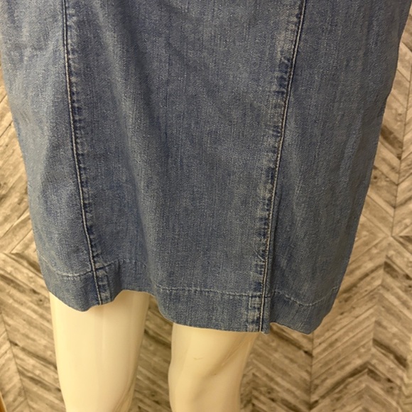 Et Vous Light vintage Blue Denim dress, size 10, knee length - Picture 8 of 10